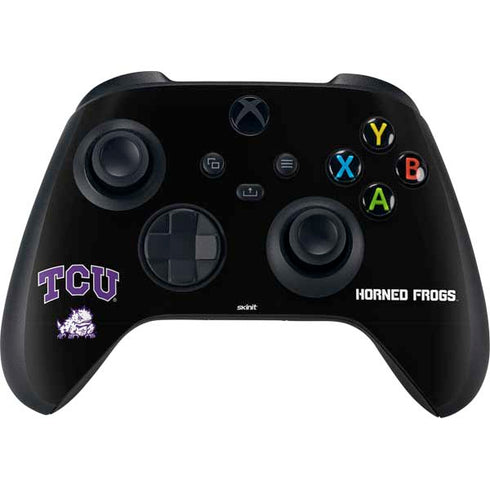 Texas Christian University TCU Horned Frogs Logo Xbox Series X Skins